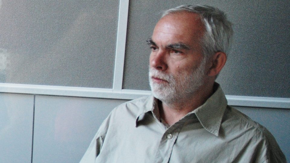 Karel Oujezdský v redakci Mozaiky, 2007