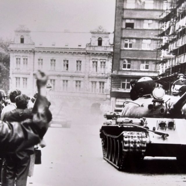 Soubor snímků ze srpna 1968 