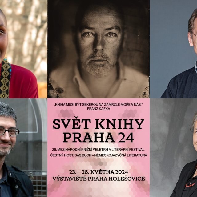 Laura Sheïlla Inangoma,  John Boyne,  Bernhard Schlink,  Nicolas Mahler,  Judith Hermann.jpg | foto: Manfred Werner,  Andreas Reiberg,  Svět knihy Praha