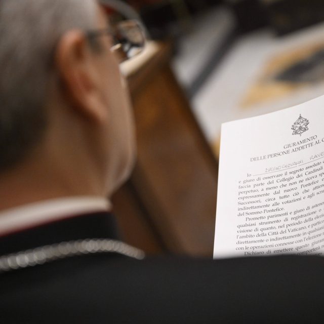 Přípravy na konkláve | foto:  Vatican Media,  ČTK / imago stock&people