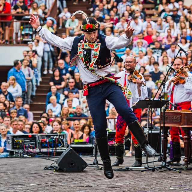 Mezinárodní folklorní festival Strážnice,  tanečník Martin Pelikán | foto: Patrik Uhlíř,  ČTK