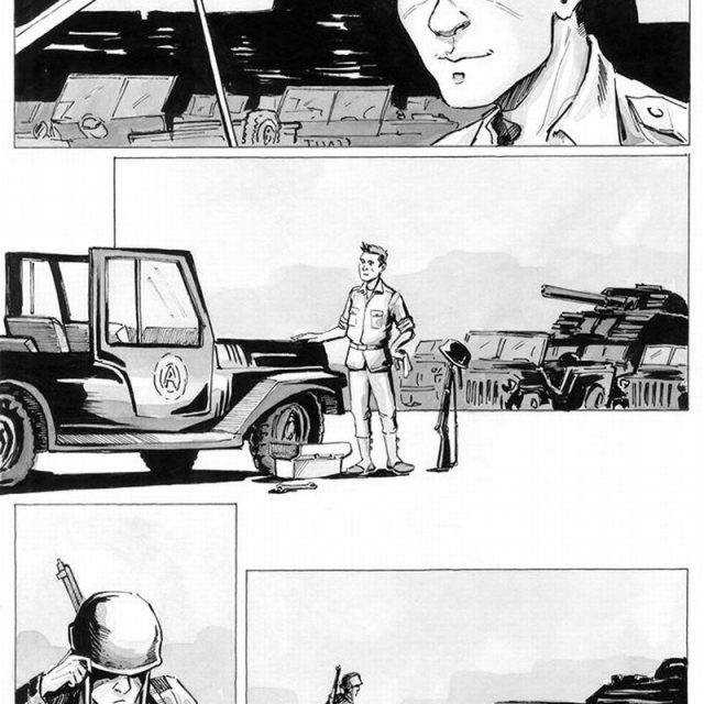 Nová komiksová kniha přinese tucet příběhů,  jež pomohou sestavit mozaiku dnů nejen z jara 1945 | foto: Fakulta designu a umění Ladislava Sutnara / Západočeská univerzita v Plzni