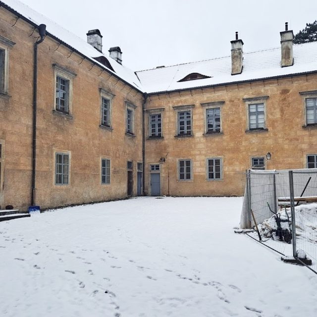 Co se děje na zámku Grabšten v zimě? To zjišťovala naše reportérka | foto: Eva Malá,  Český rozhlas