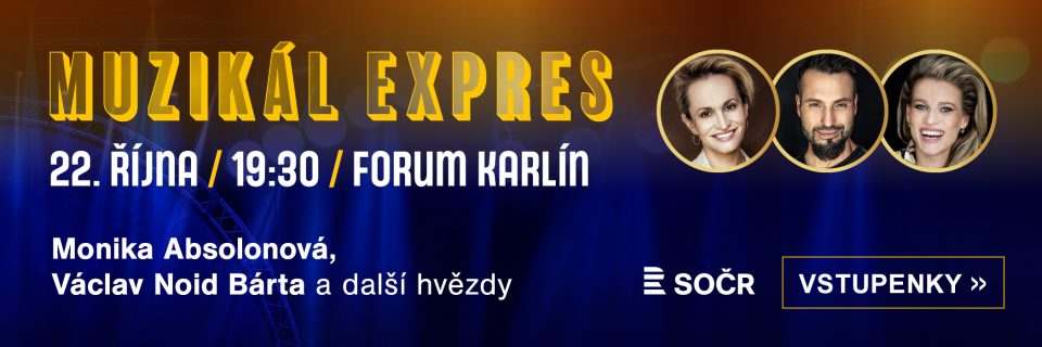 Muzikál expres - písně z nejslavnějších muzikálů v podání Moniky Absolonová, Václava Noida Bárty a další hvězd