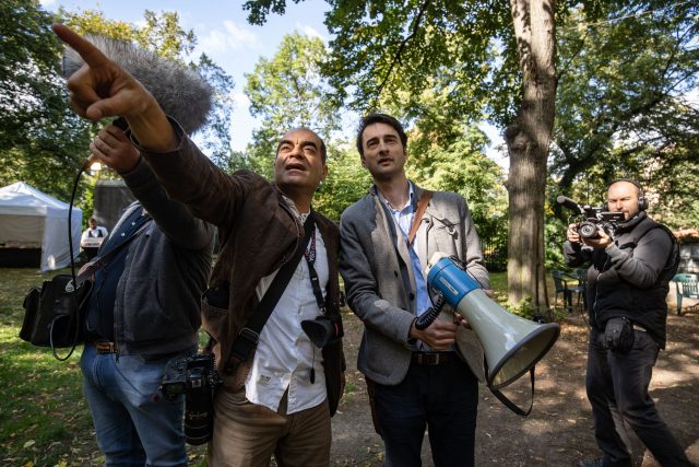 Organizace byla náročná, megafon Petra Vidomuse se nezastavil
