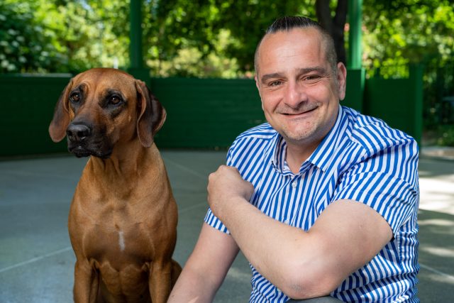 Moderátor Noční linky Honza Macoun | foto: Khalil Baalbaki,  Český rozhlas