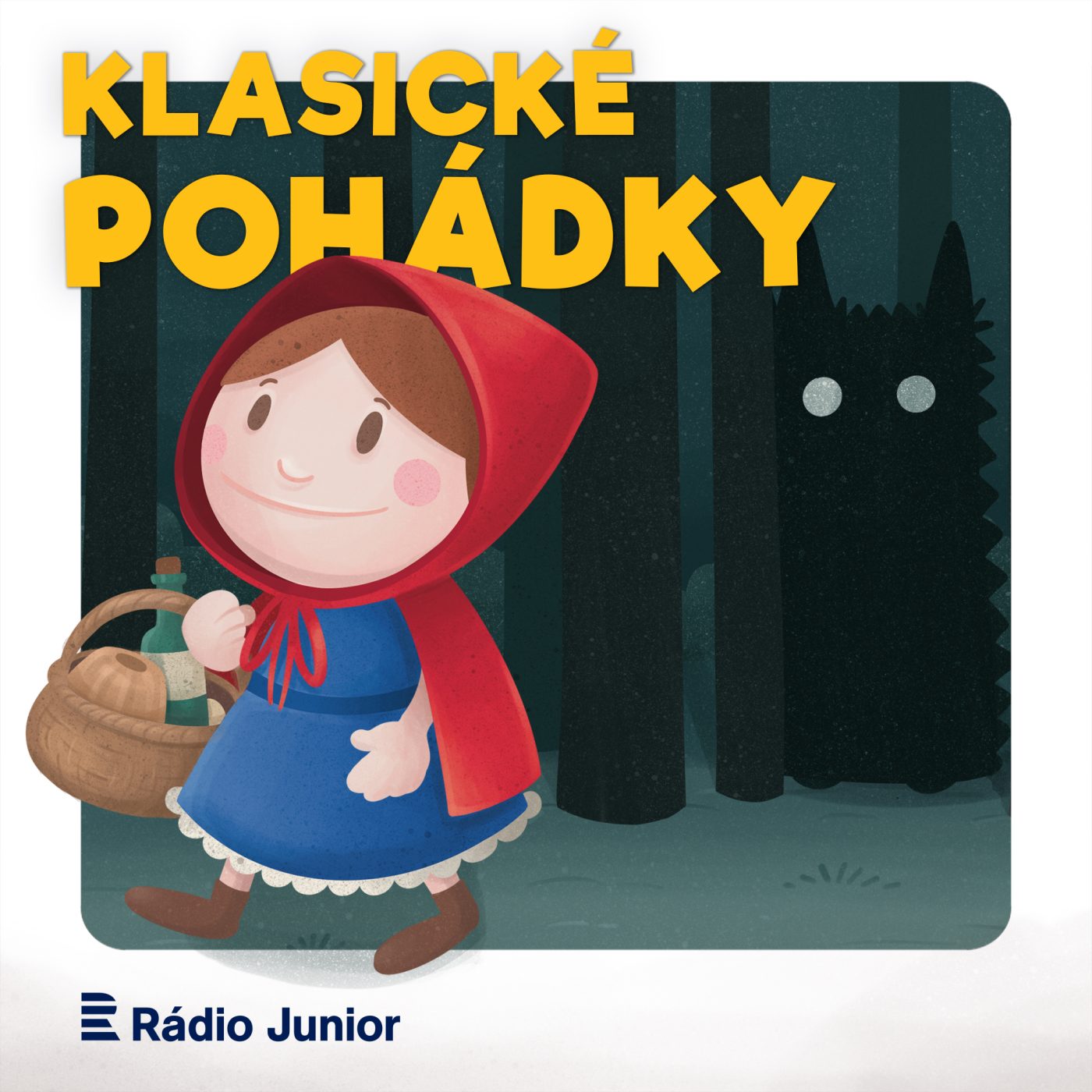 Červená Karkulka. Klasická pohádka o odvážné dívce